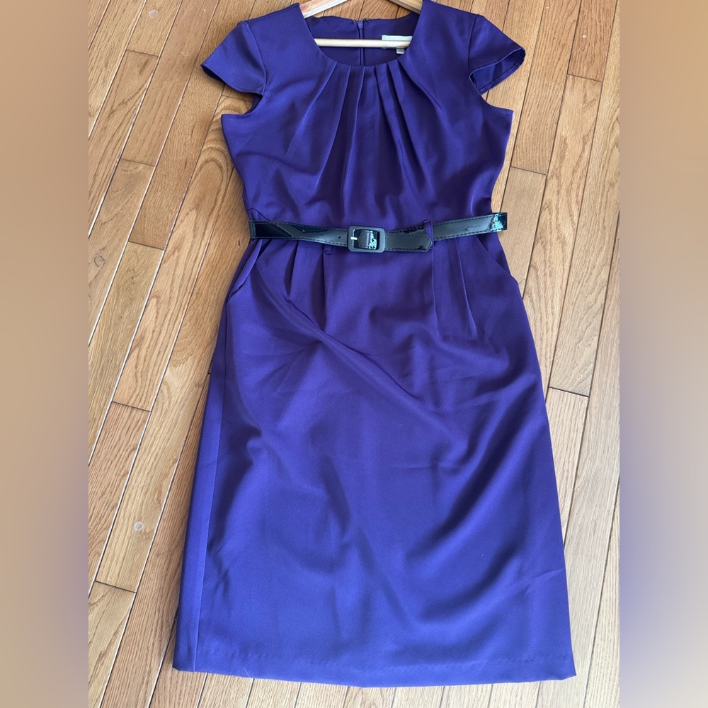 Purple suit dress